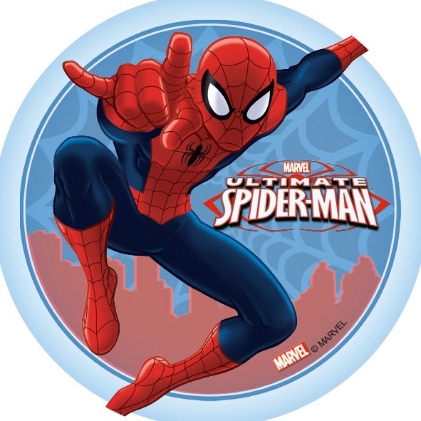 Disque azyme Spider-man Marvel Super-héros