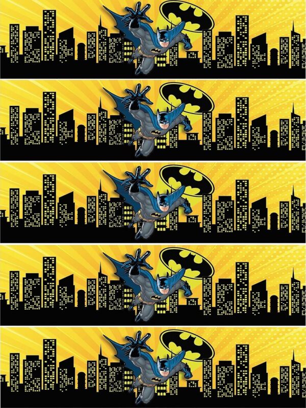 bandes pour gâteau batman en amidon