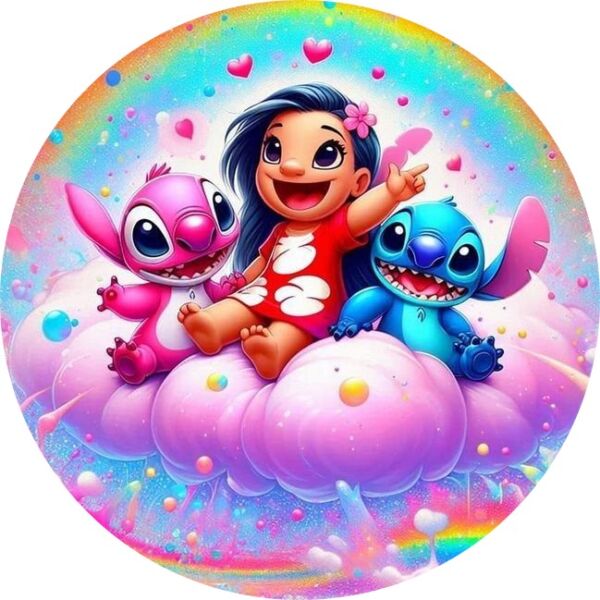 disque azyme lilo stitch et angel
