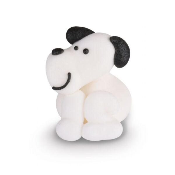 chien en sucre 3d h2,5cm