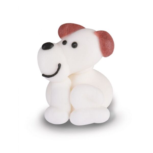 chien en sucre 3d h2,5cm