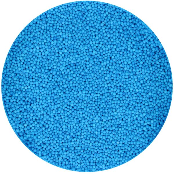 perles nonpareils bleu foncé 80g