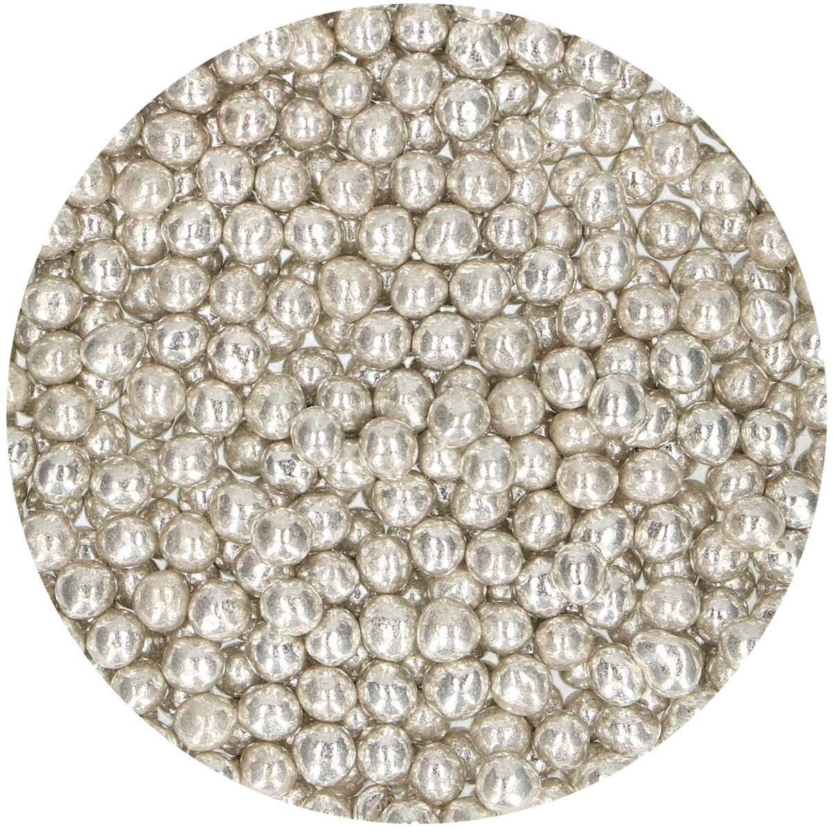 Perles moelleuses en sucre argent 55g