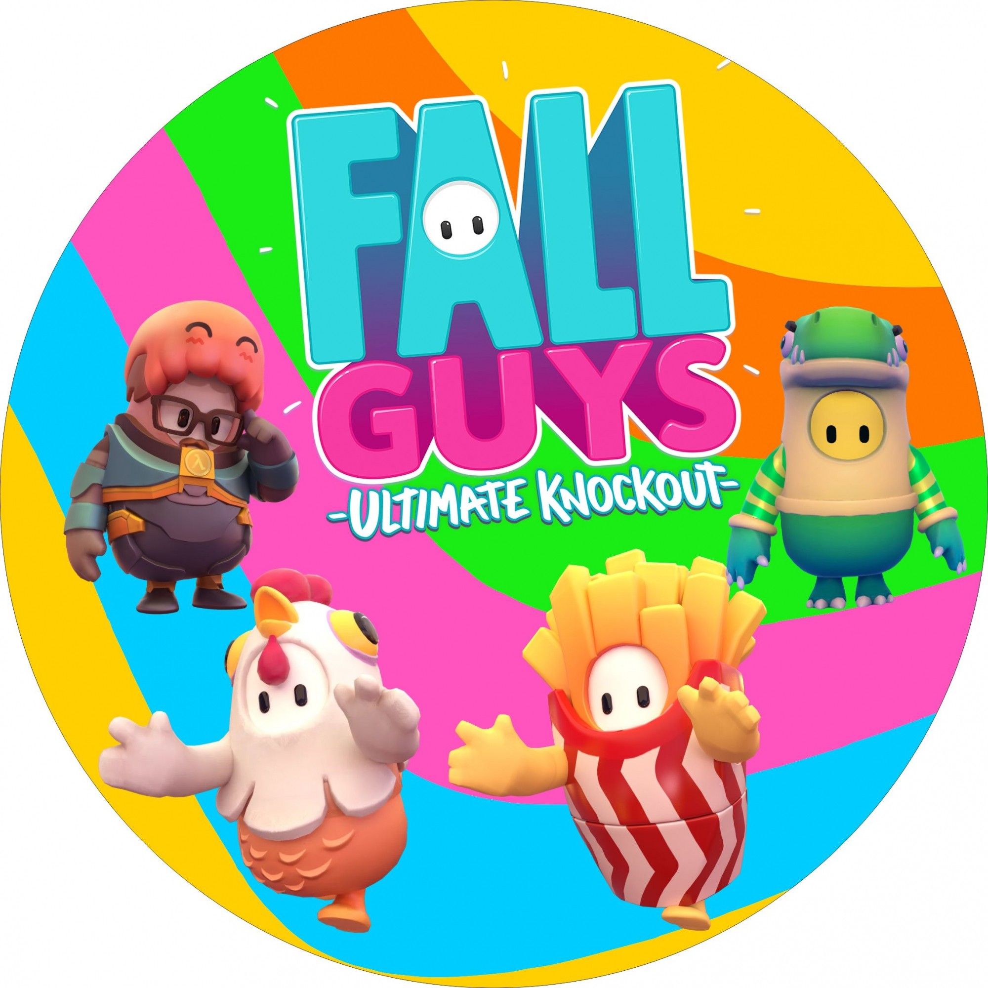 Disque azyme Fall Guys