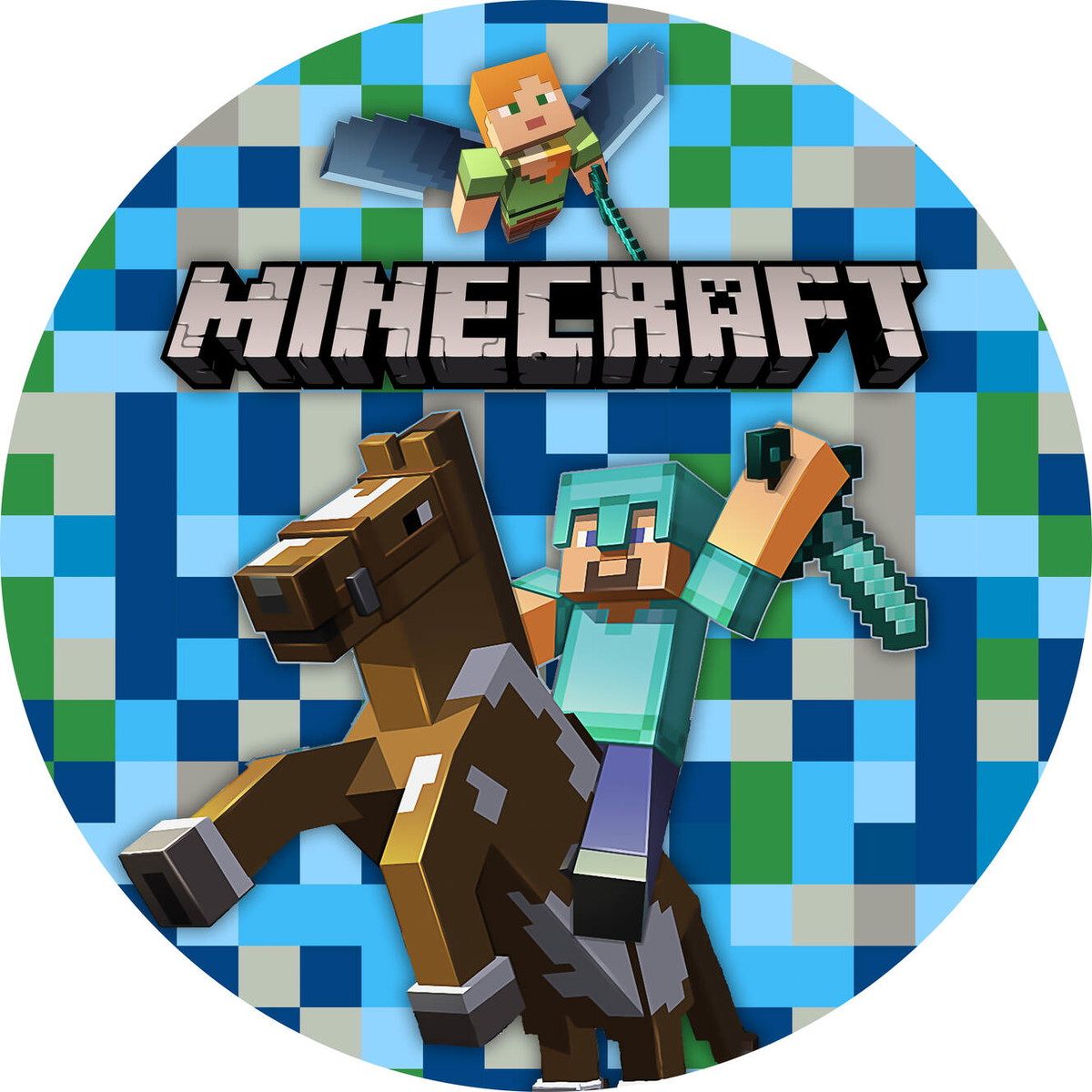 Disque azyme Minecraft Jeux vidéo