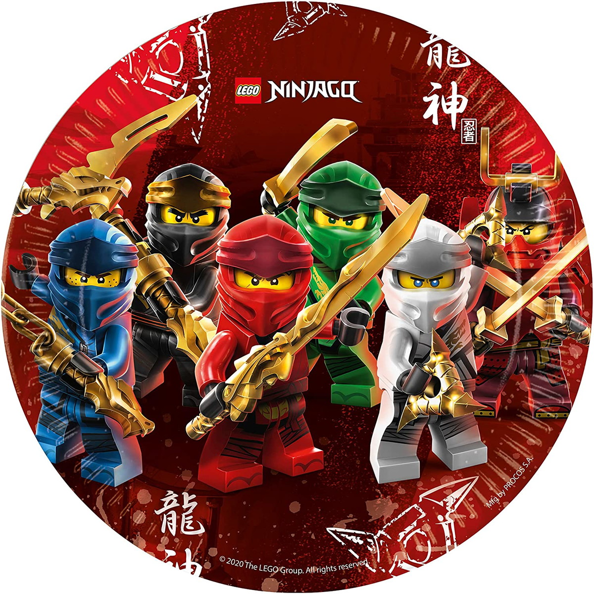 Disque azyme Lego Ninjago