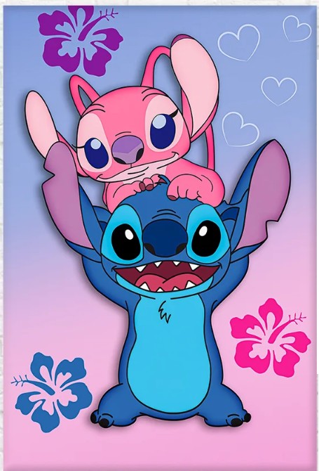 Feuille A4 Stitch Angel en azyme