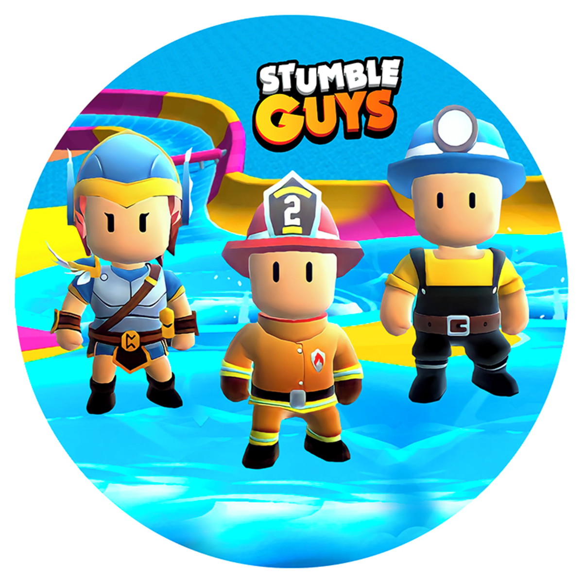 Disque azyme Stumble guys