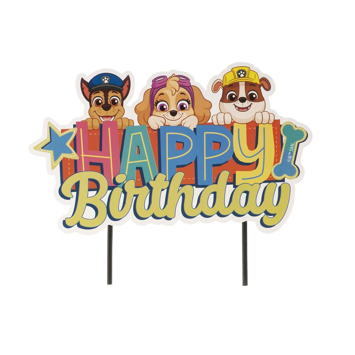 Cake topper Pat Patrouille