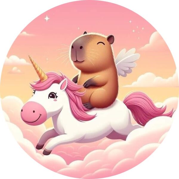 disque azyme capybara licorne