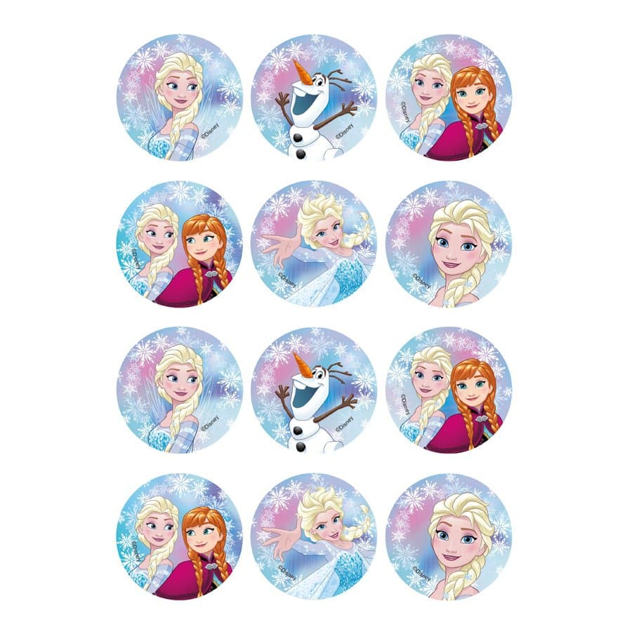 Minis Disques Azyme Reine Des Neiges Pur D Eliz